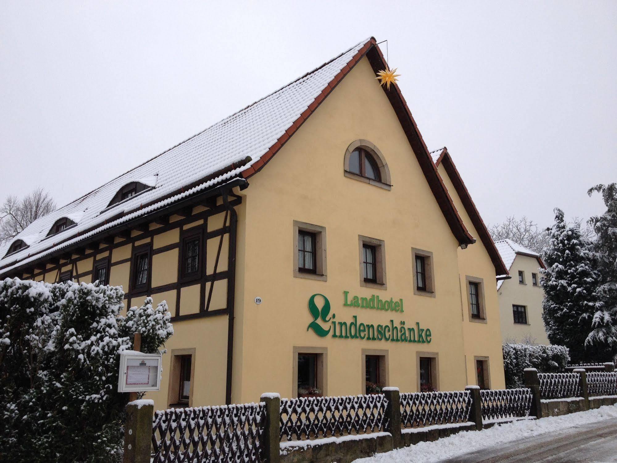 Landhotel Lindenschaenke Dresden Exterior foto